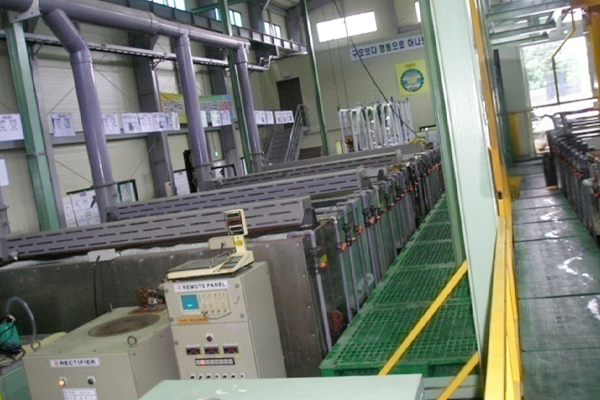 2005년 창원 동진금속 ANODIZING AUTO LINE 
